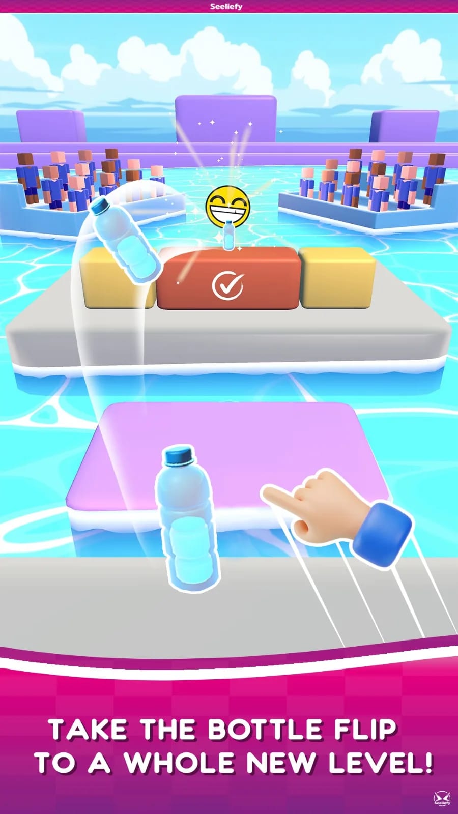 Store art for the throw that starts every level