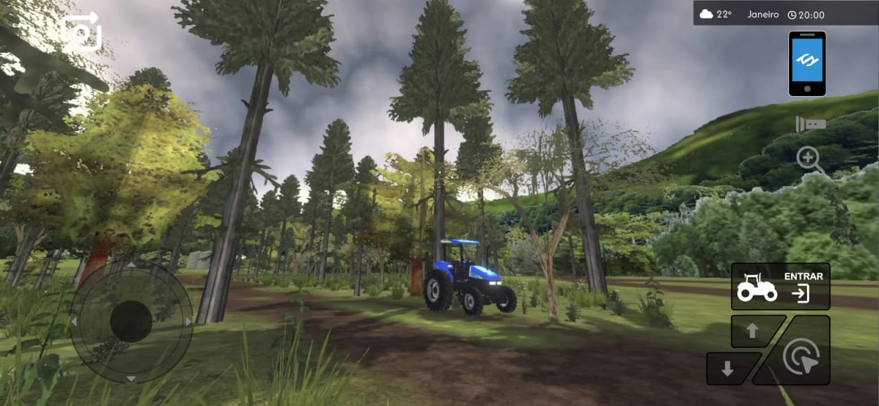 A long drive through the countryside on the way to work