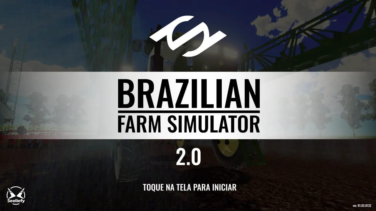 The title screen of Brazilian Farm Simulator 2.0