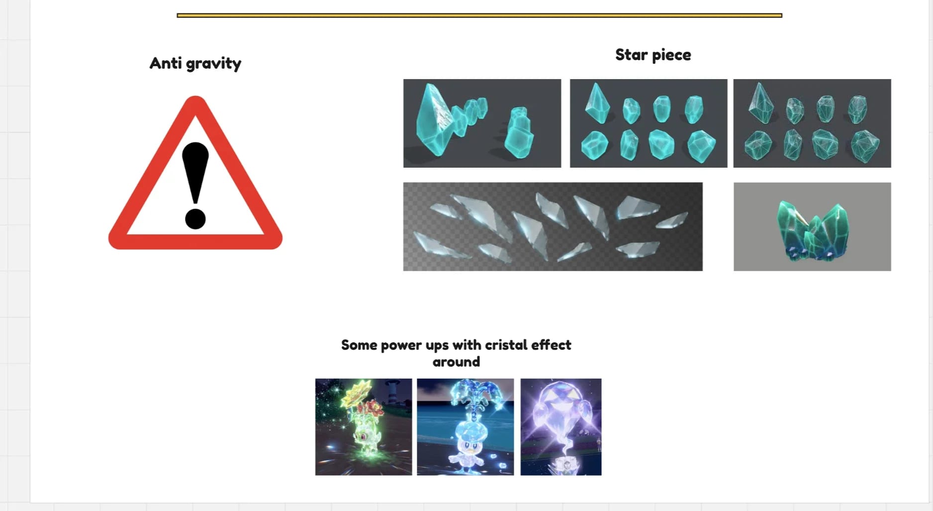 Teal crystal shards and three creatures wrapped in a crystal glow